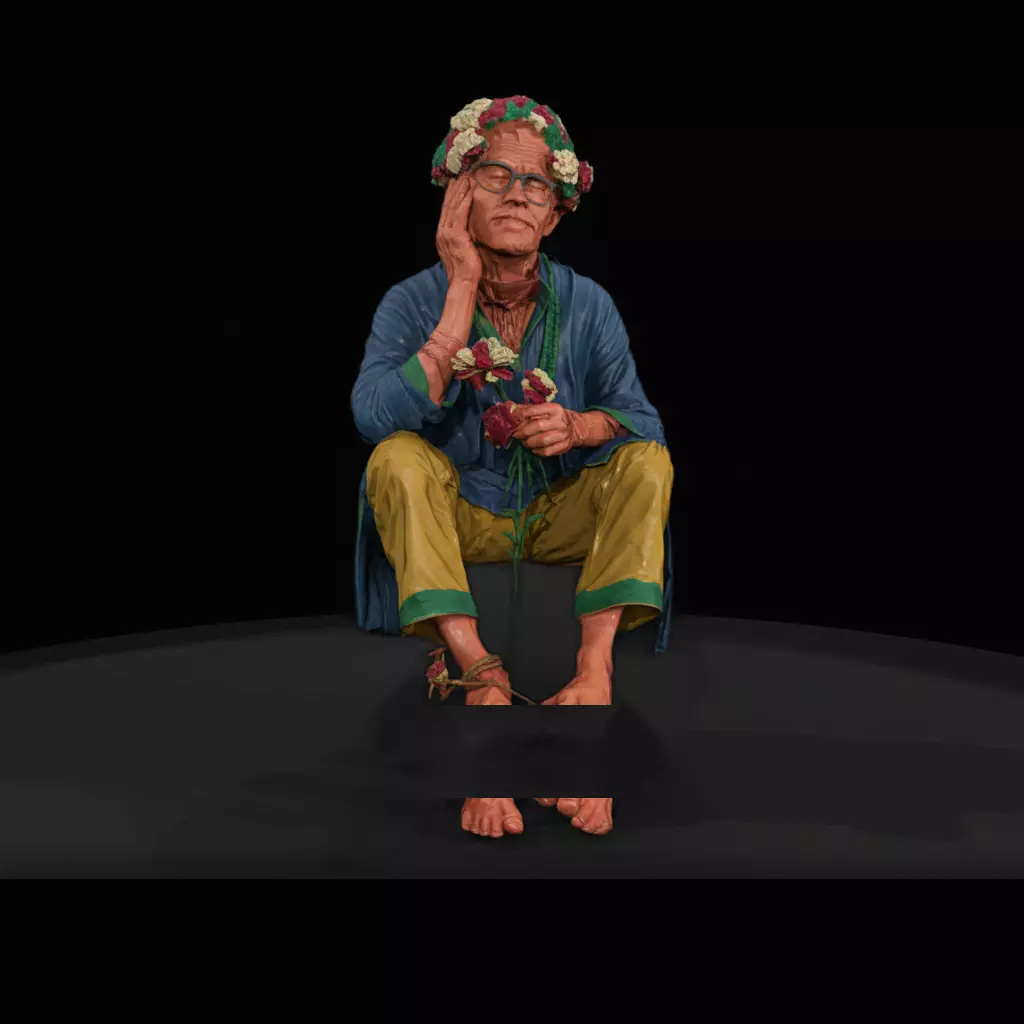1970s hippies hippydudewithflo for Dioramas 3D print model