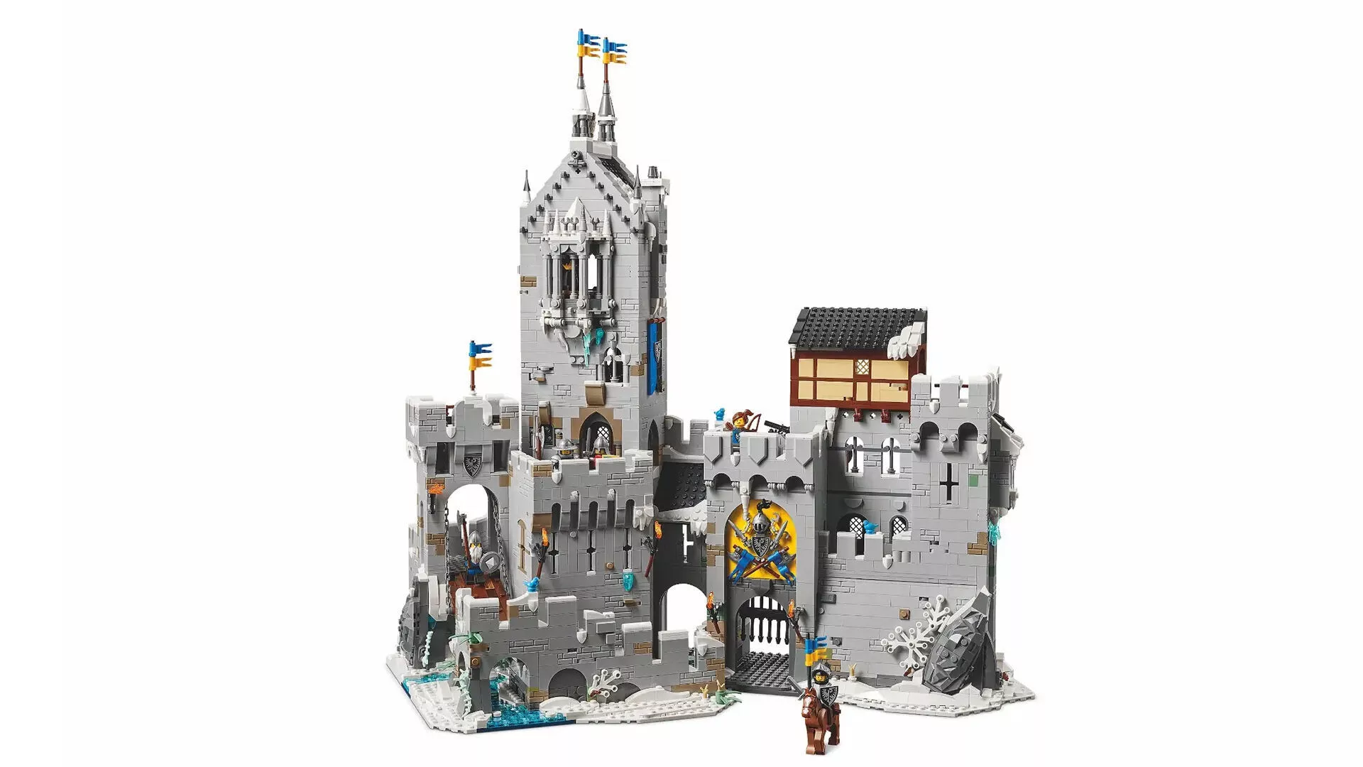 MB-910029 Mountain Fortress Building Model 3D print model