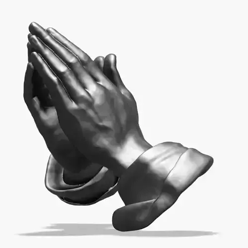Praying hands Free 3D model