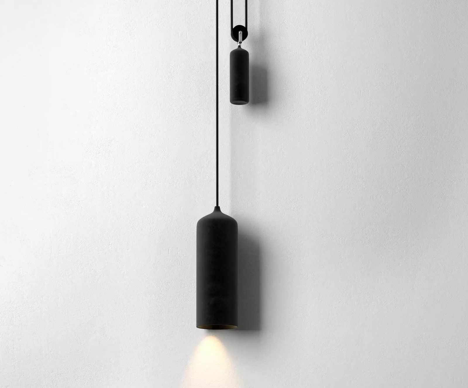 Porcelain Pendant Lamp 3D model_0