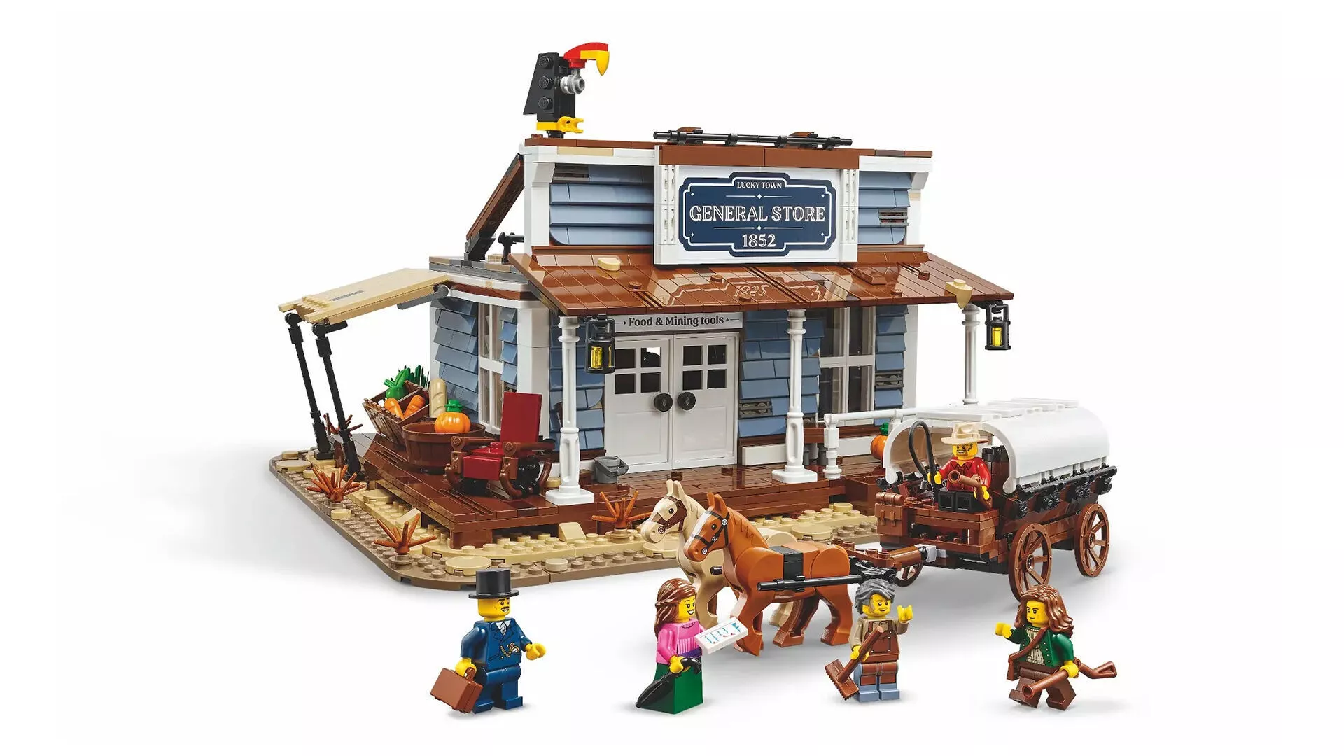 MB-910031 Frontier General Store Building Model 3D print model