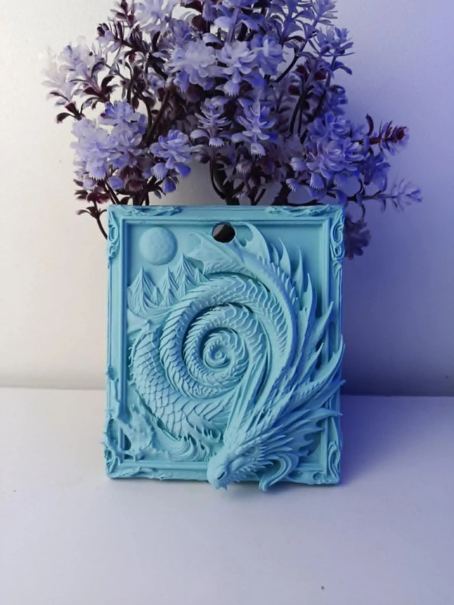 Water dragon painting 3D print model