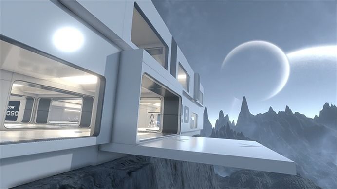 3D Showroom Level Kit Vol 4 Low-poly 3D model_4