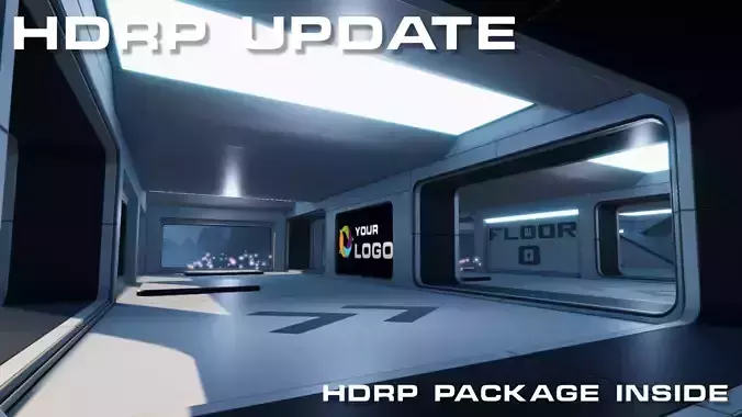 3D Showroom Level Kit Vol 4 Low-poly 3D model