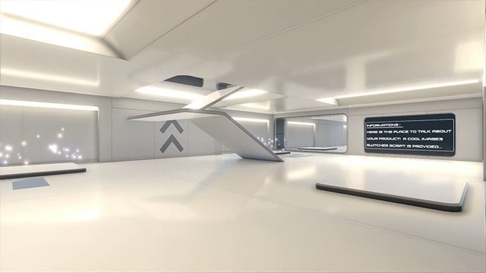 3D Showroom Level Kit Vol 4 Low-poly 3D model_5