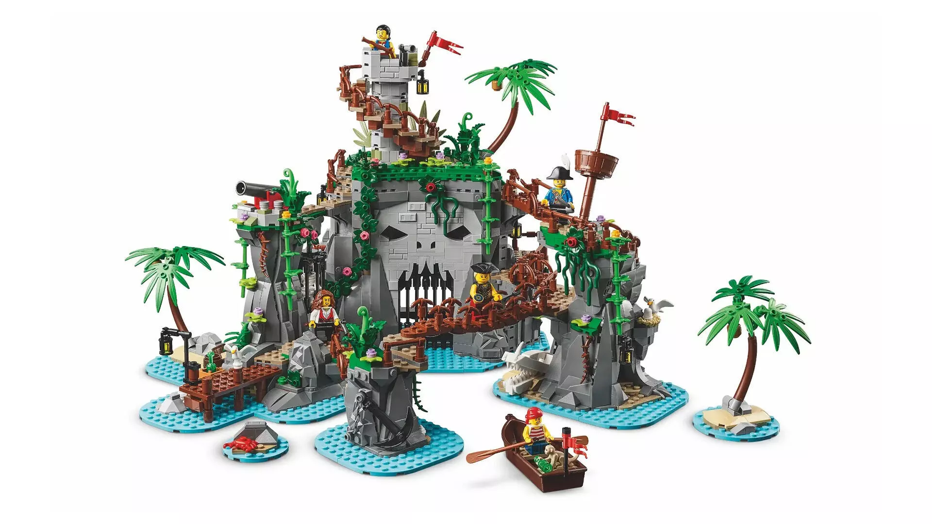 MB-910038 Dark Fantasy Island Display Model 3D print model