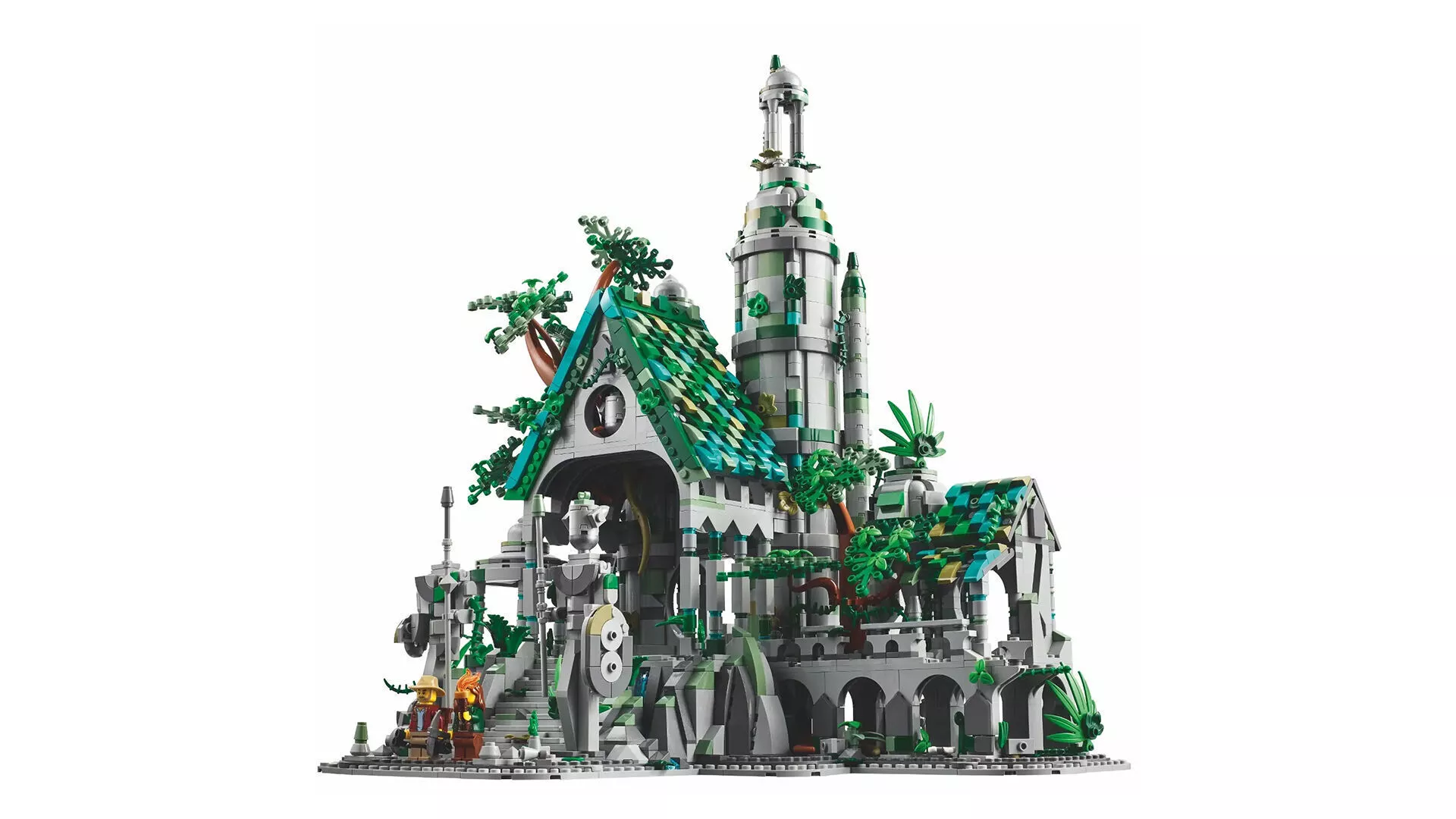 MB-910042 Ancient Lost City Building Model 3D print model