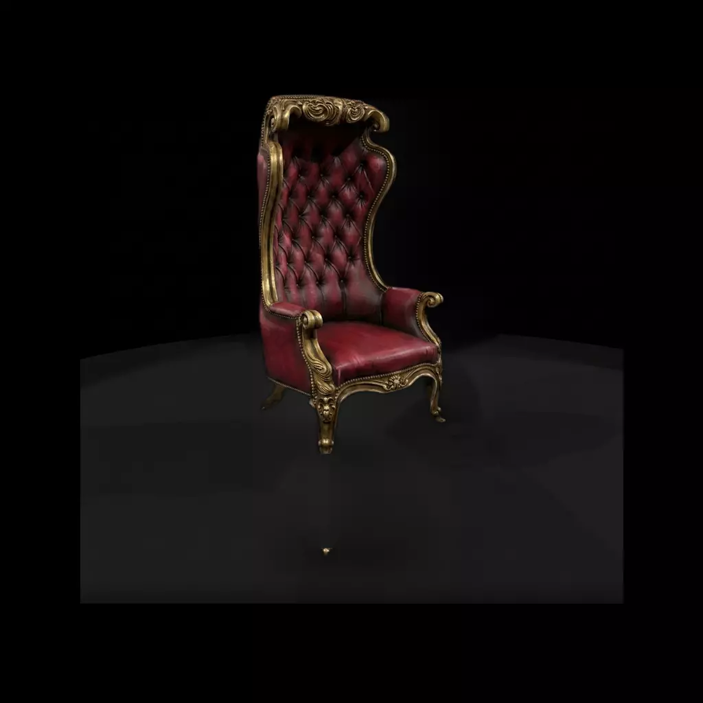 1-87 HO Chair for Dioramas 1 87 HO Printable STL 3D print model