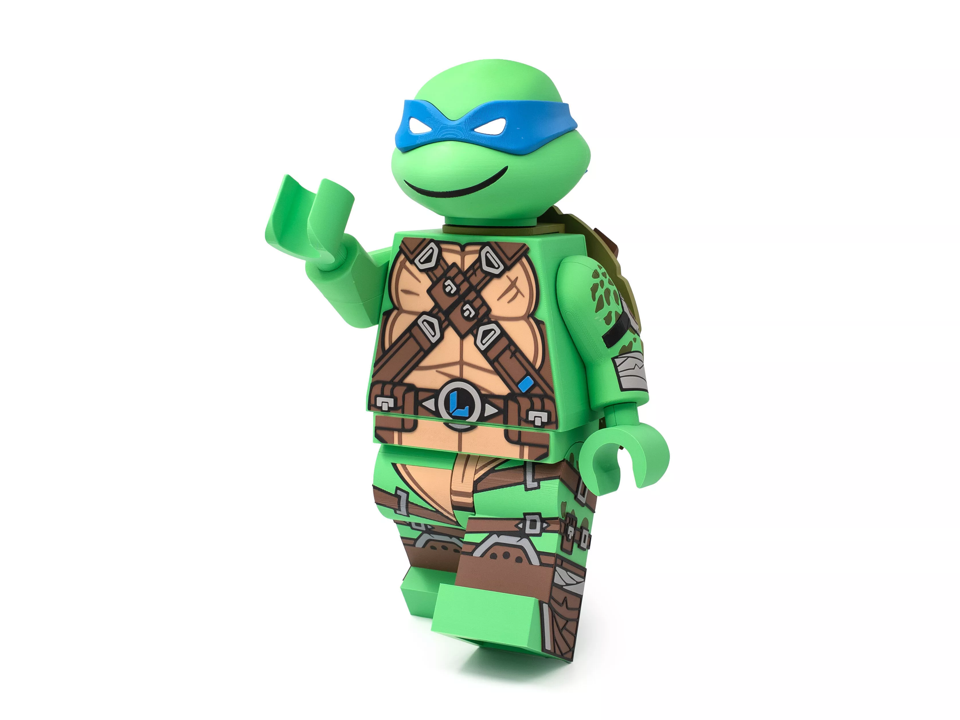 TMNT Leonardo Modular Figure 3D print model