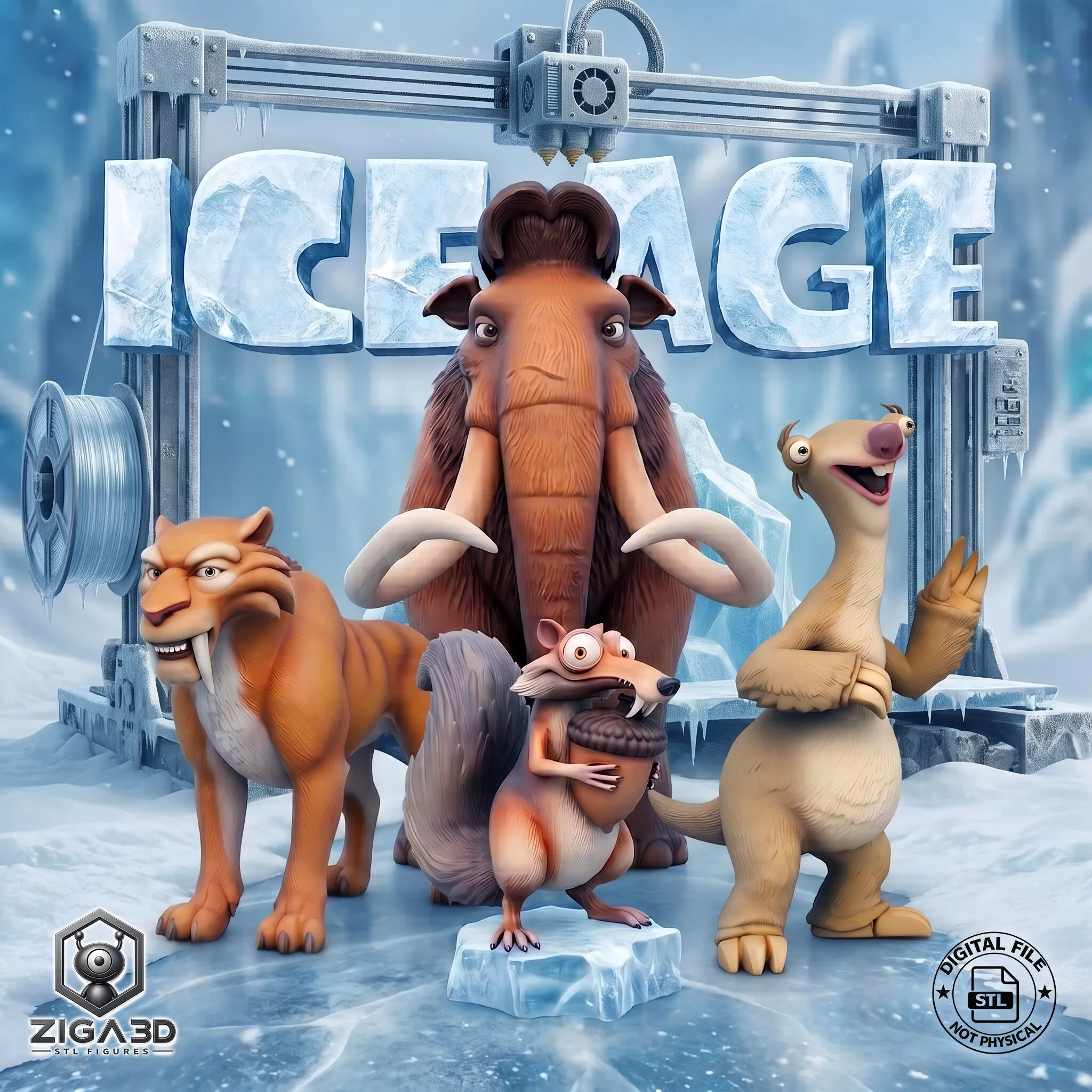 ICE AGE 3D print model