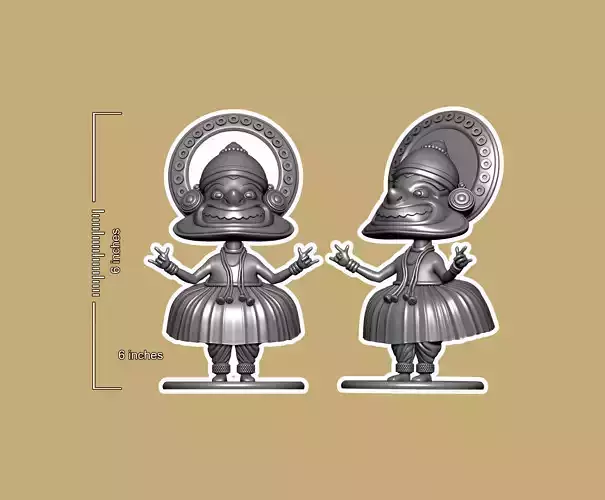  Kathakali  Miniature  