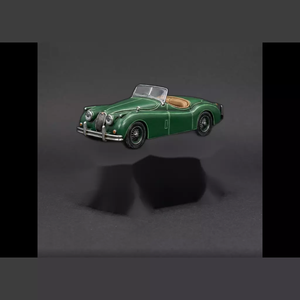 HO Classic Convertible Sports Car Printable STL 3D print model