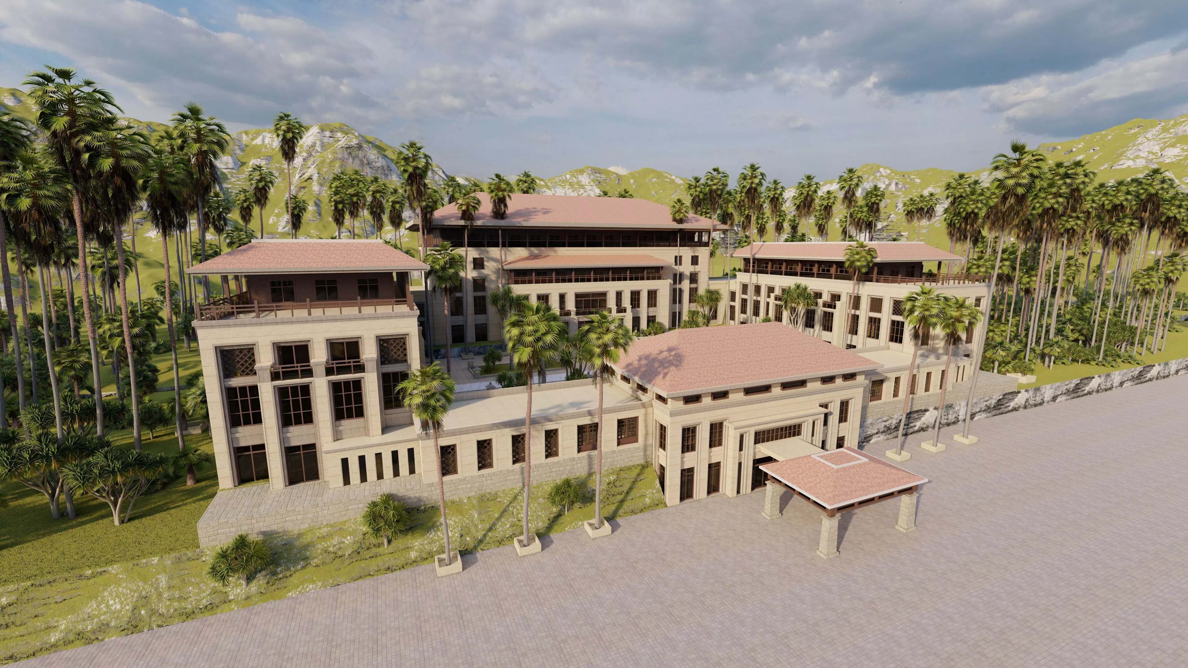 School-University High School 3D model