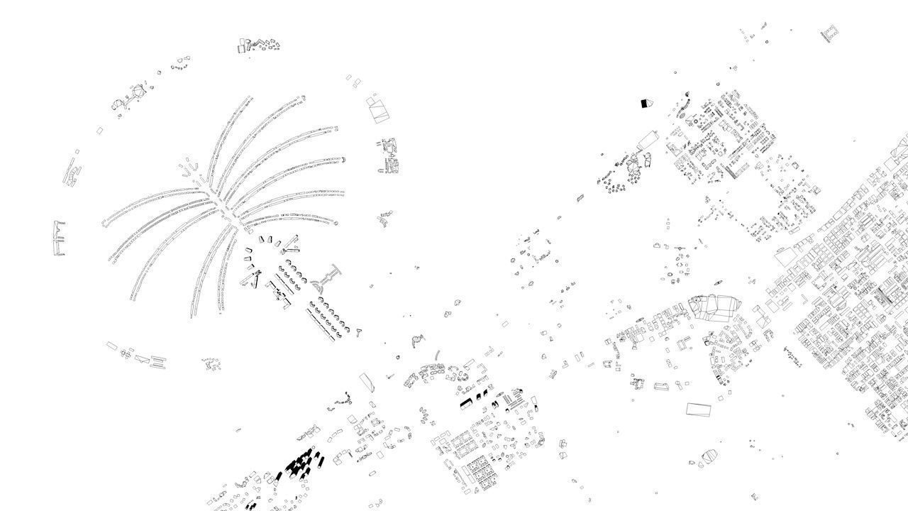 Dubai Streets and Buildings 3D model_10