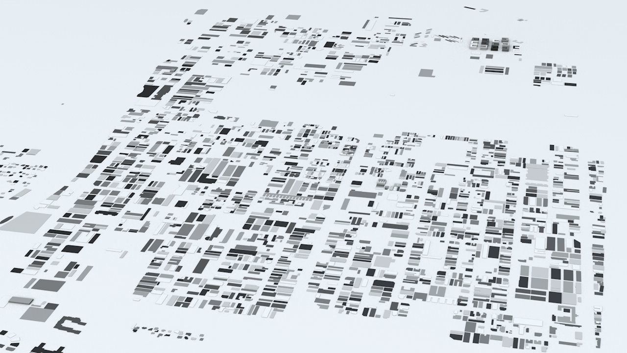 Dubai Streets and Buildings 3D model_6