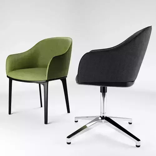 Vitra SOFTSHELL 3D model