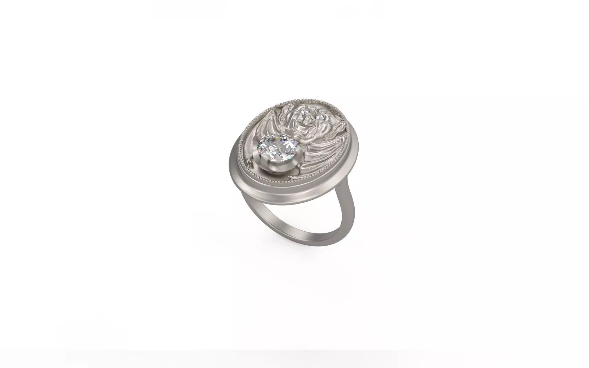 Model 1310 Lucky Luciano s Bat Ring Mafia Version 1 3D print model