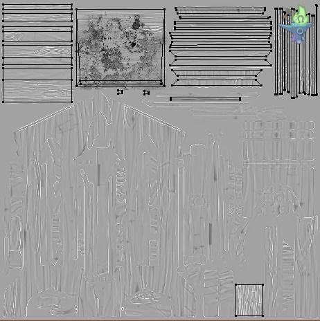 Lectern wooden pulpit Low-poly 3D model_18