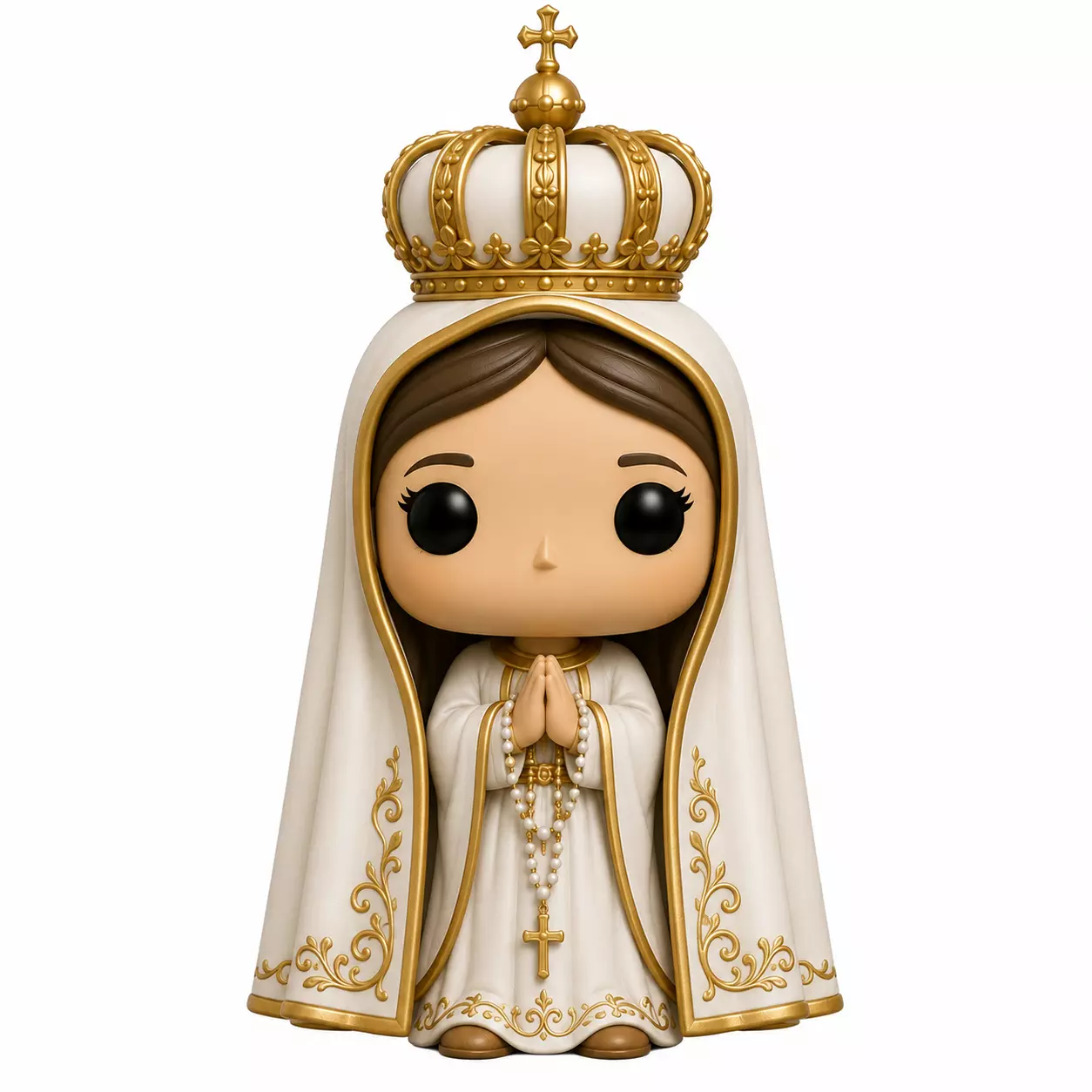 Funko Pop Style Our Lady of Fatima 3D Printable STL Model 3D print model