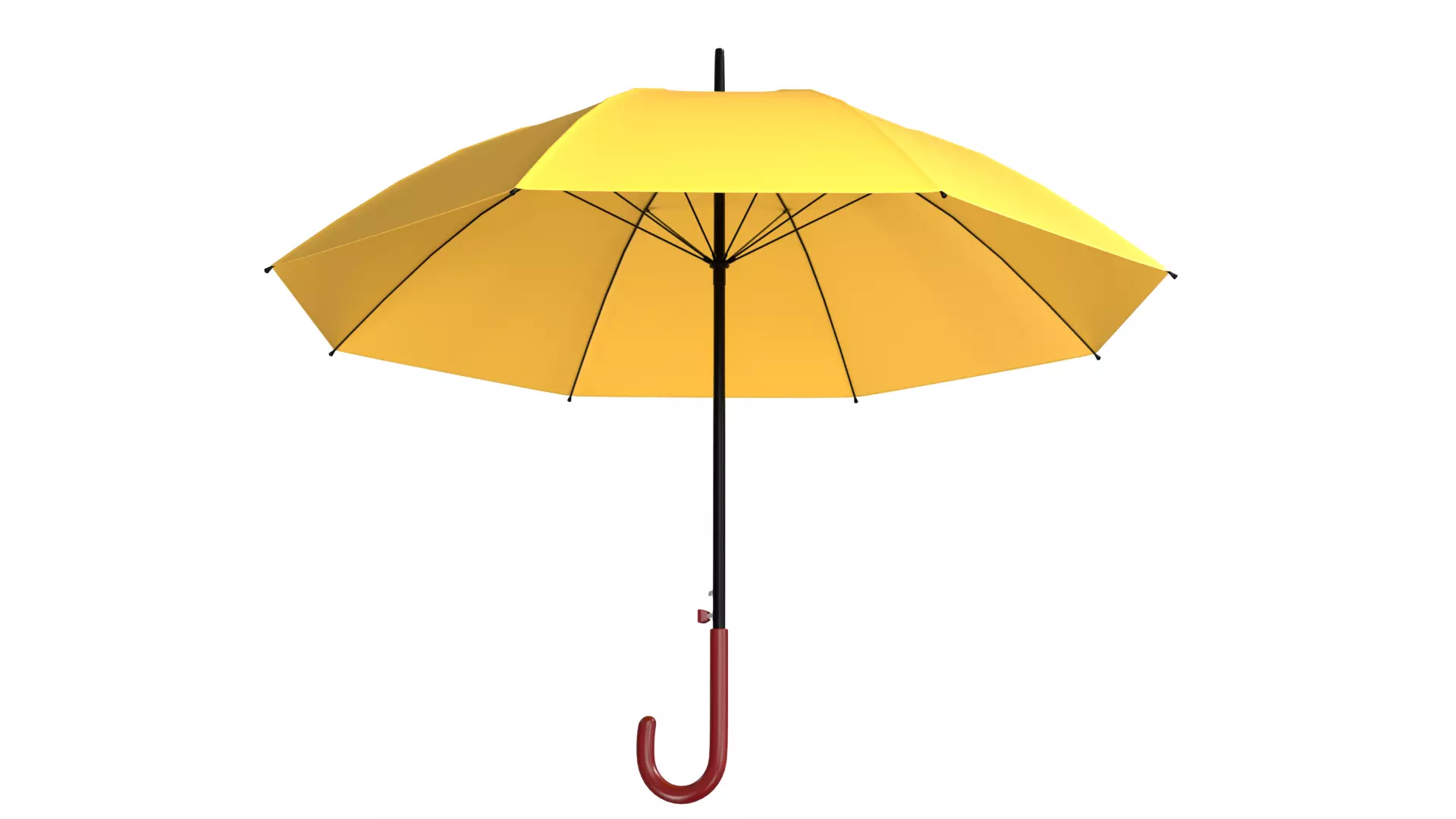 Umbrella PBR Low-poly 3D model