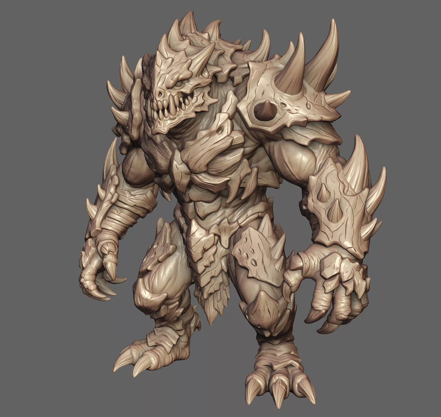 Dread-Spike Juggernaut Armored Brute 3D print model