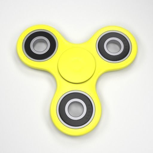 Fidget spinner 3D model_5