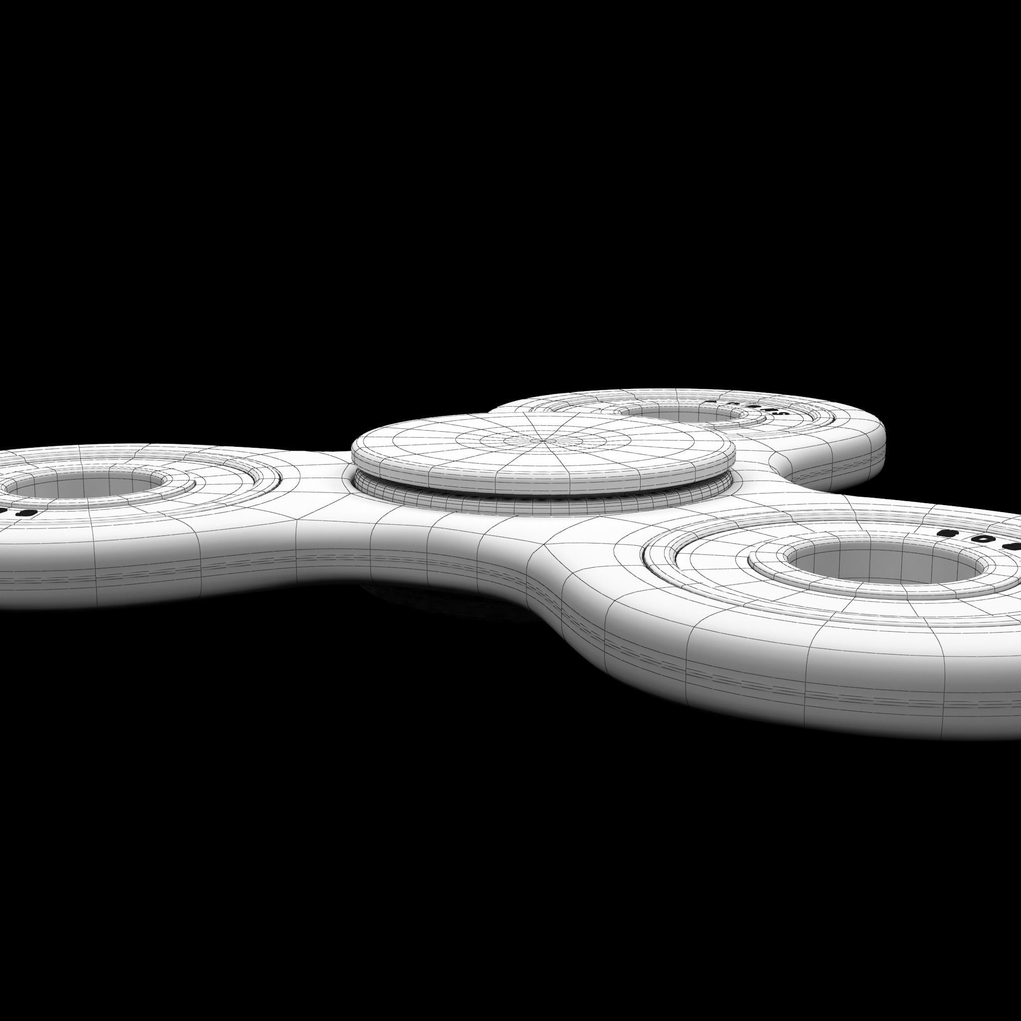 Fidget spinner 3D model_6