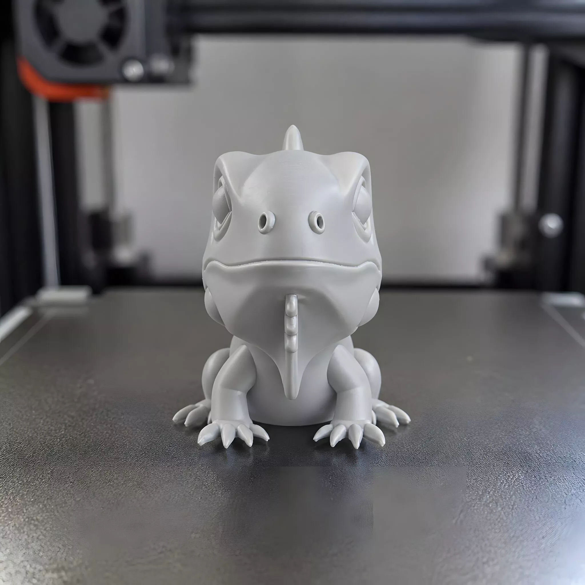 Chibi Lizard 3D Print Model 3D print model