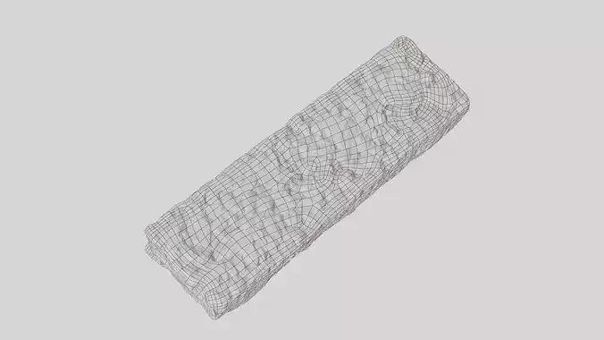 Granola Cereal Bar High-Quality 3D Photogrammetry Scan Low-poly 3D model 4