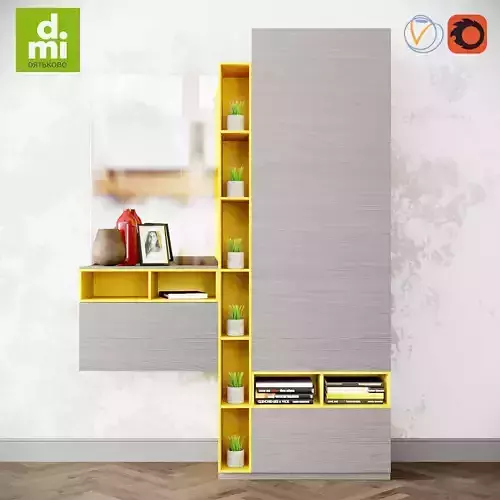 Entrance cupboard 3D model