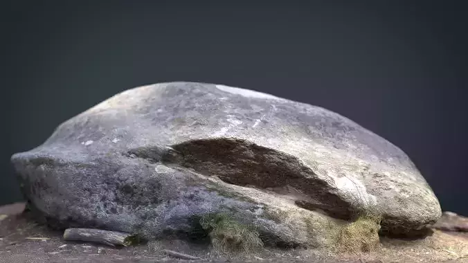 Rock Low-poly 3D model