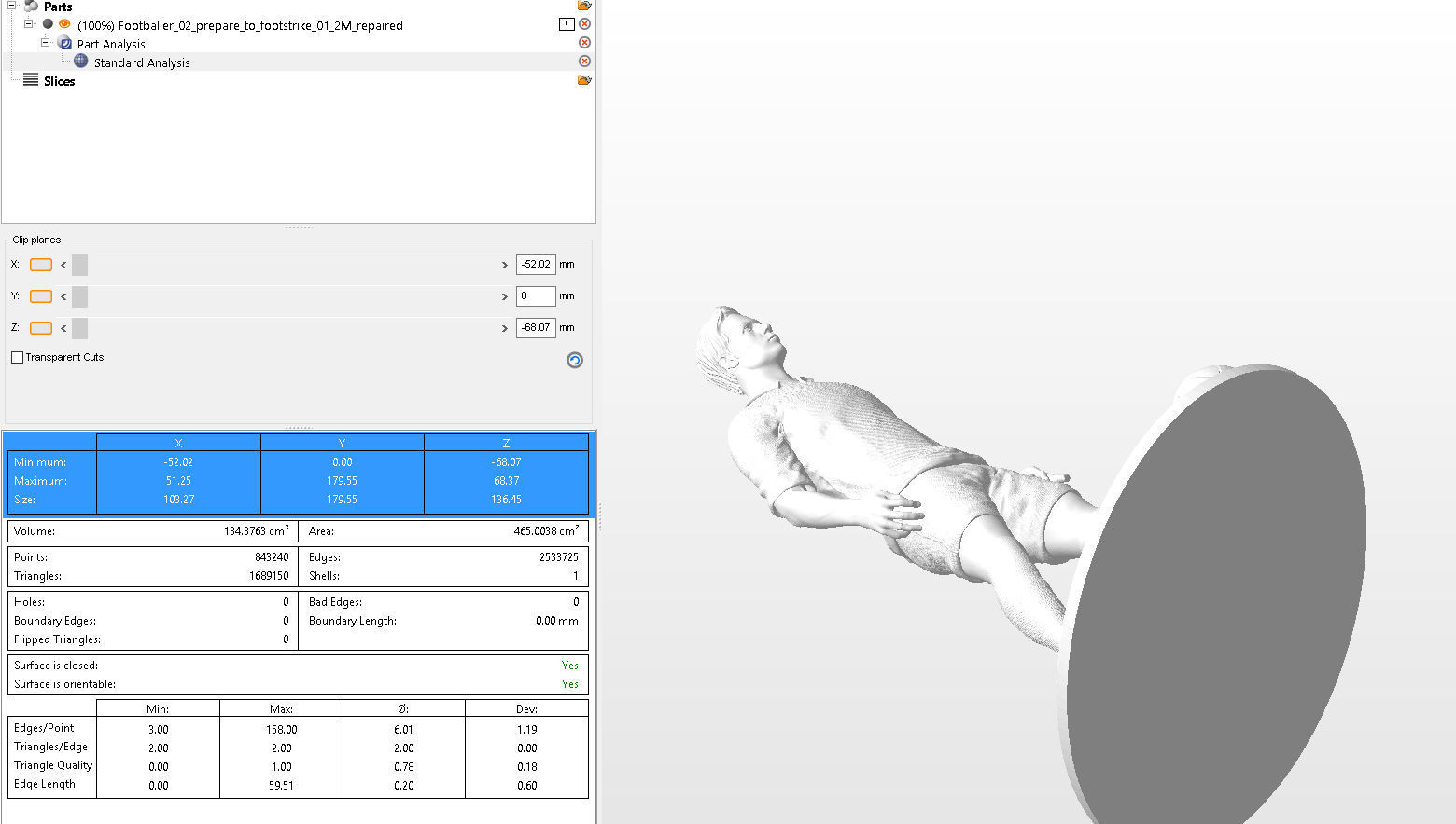 Footballer 02 Prepare To Footstrike 01 Stl  3D print model_7