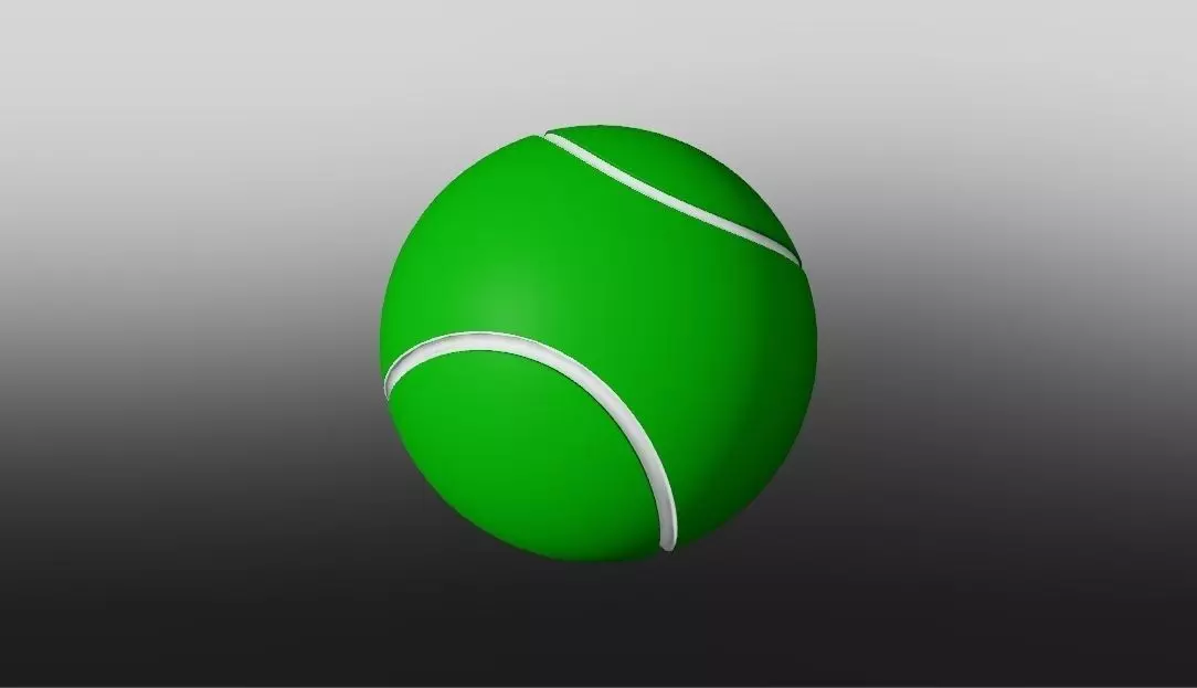 Tennis Ball 3D print model