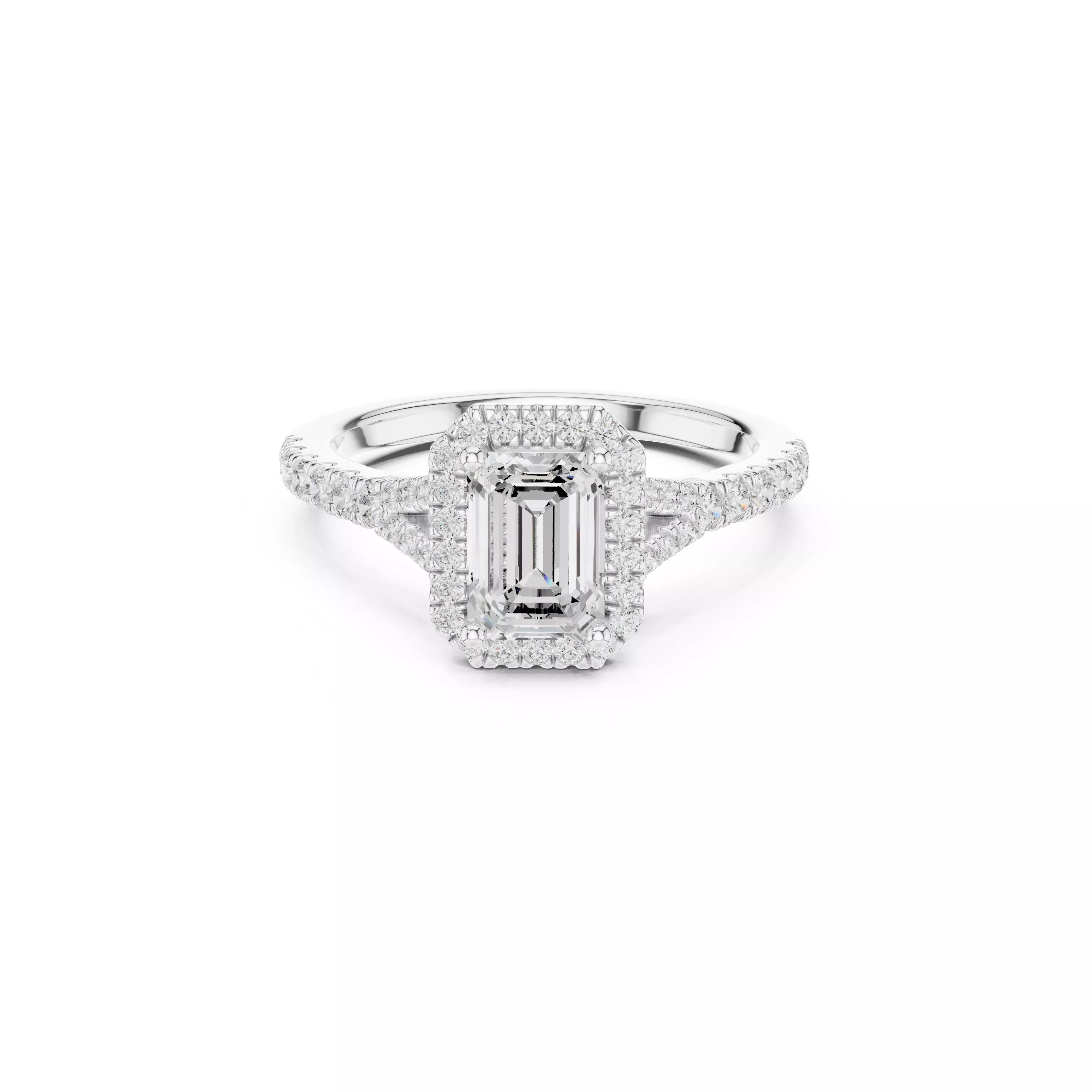 Fine Jewelry Diamond Ring STL 3DM CAD Model 39 3D print model