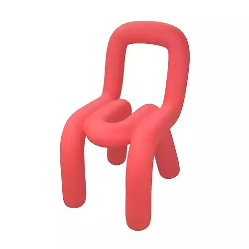 New Form Design Chair v1 002 Low-poly 3D model