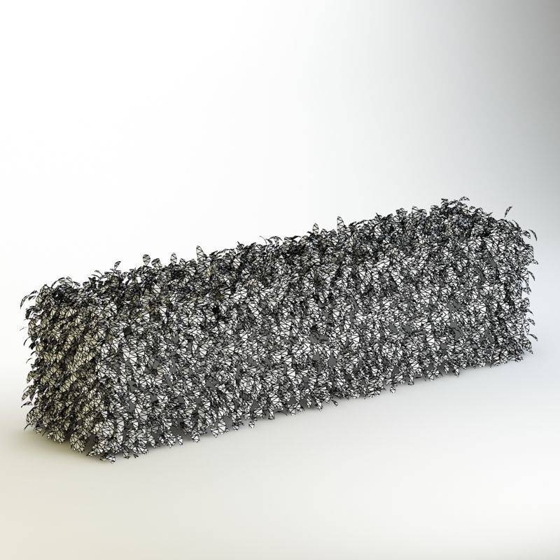 Bush 04 3D model_5