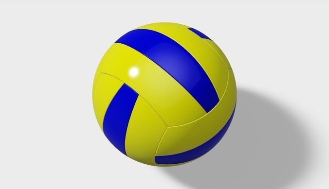Volleyball ball 3D print model