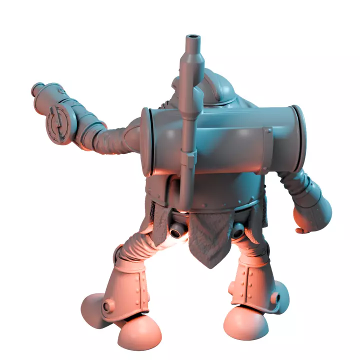 Robo V - Tabletop RPG Miniature 3D print model