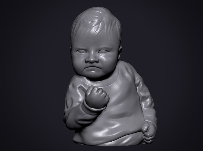 Success Kid meme 3d print 3D print model_3