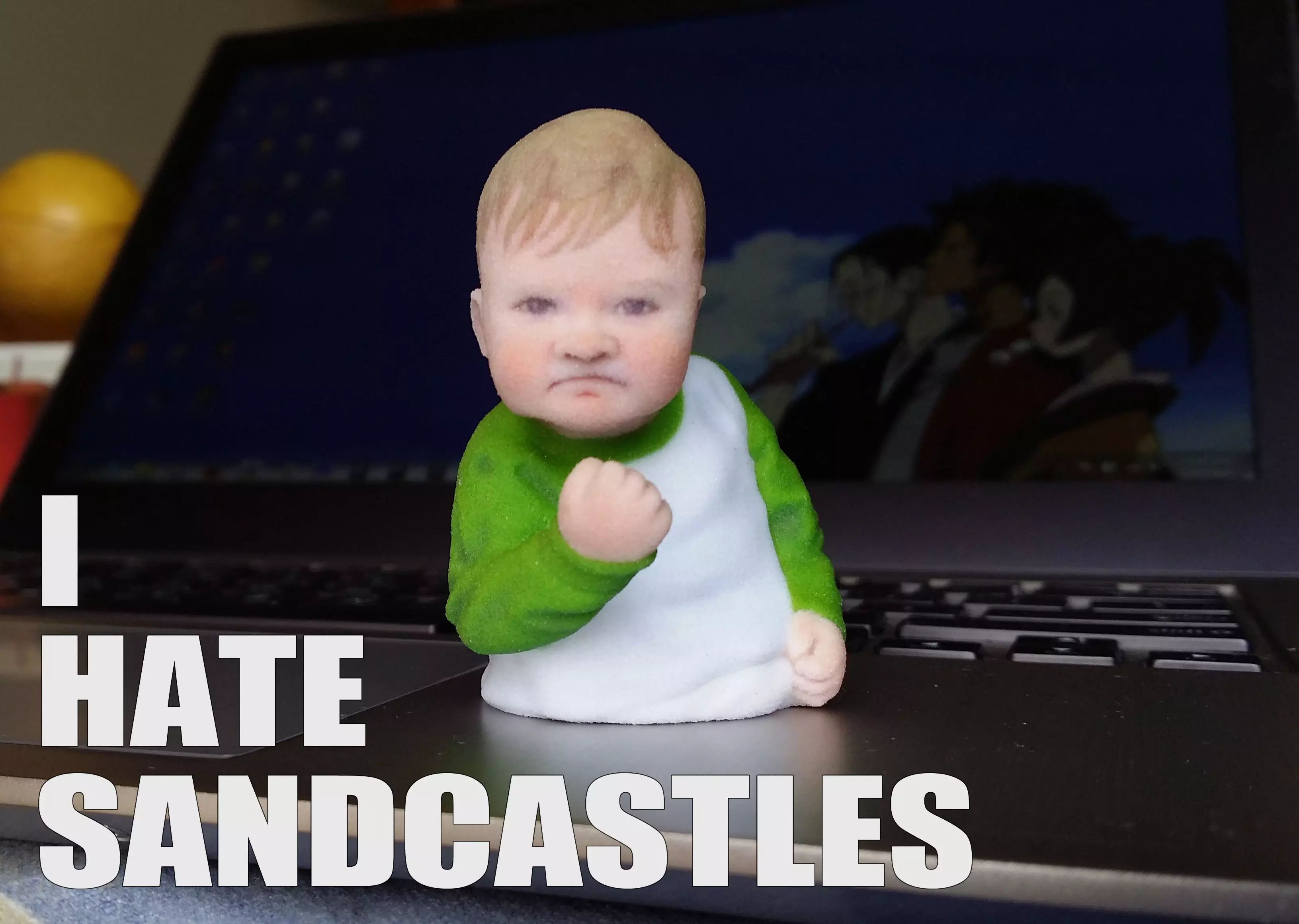 Success Kid meme 3d print 3D print model_0