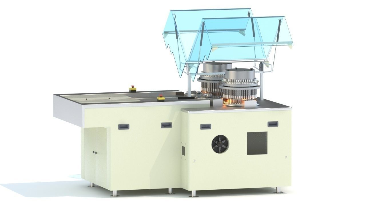 pharmaceutical manufacturing 3D model_2