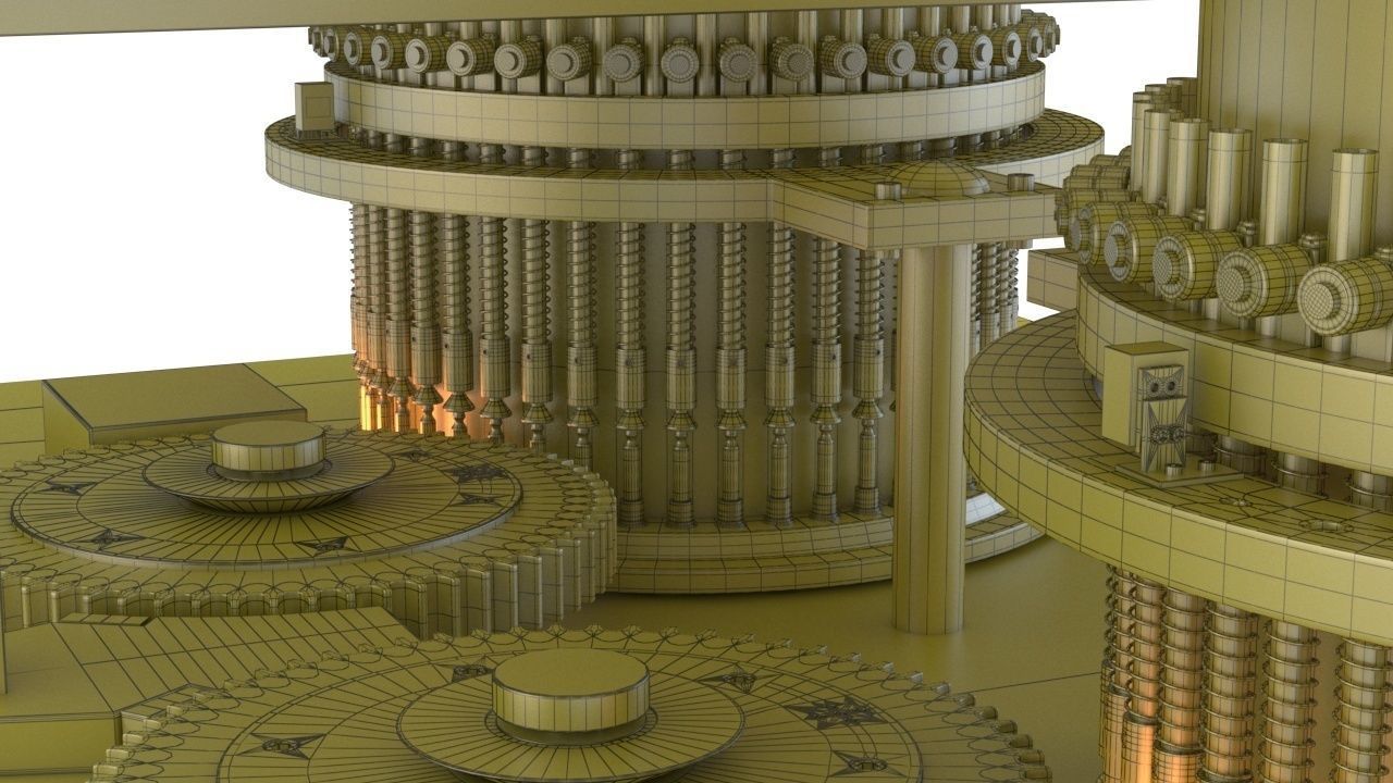 pharmaceutical manufacturing 3D model_16