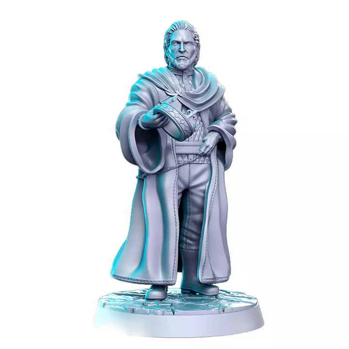 King Rollo Pendurio VII - Resin Miniature Figurine 3D print model