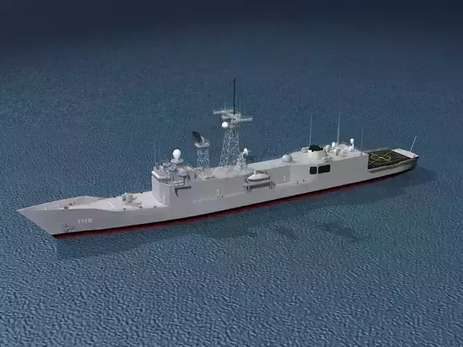 PFG2-1110 ROCS Tian Dan 3D model