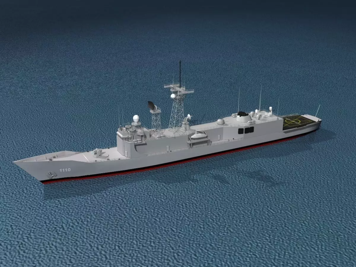 PFG2-1110 ROCS Tian Dan 3D model_0