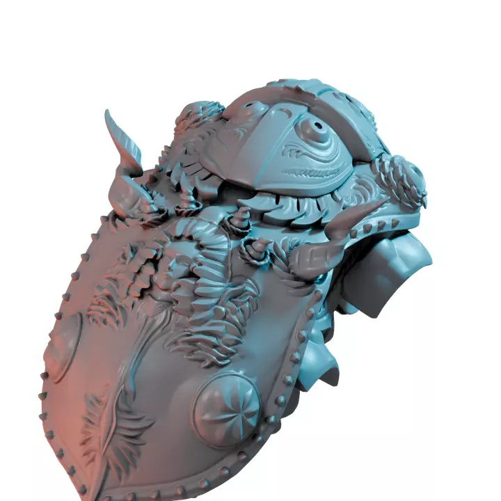 Omega VI - Board Game Miniature STL 3D print model