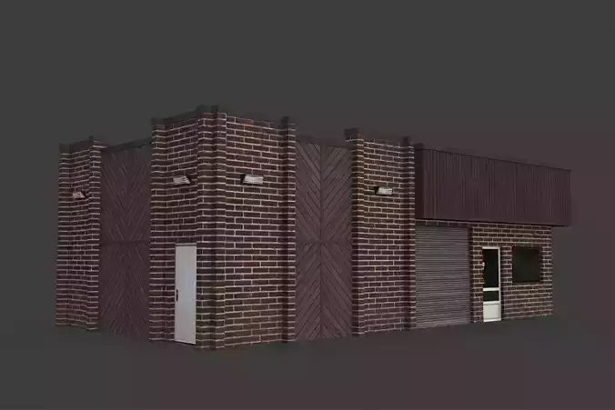 Car Workshop Building