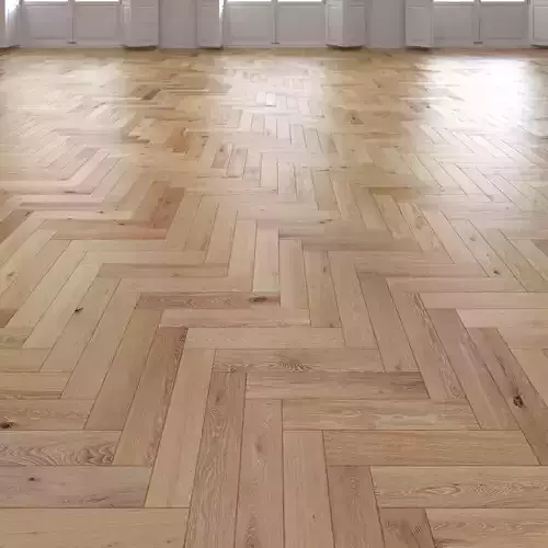 Oak Herringbones floor 3D model