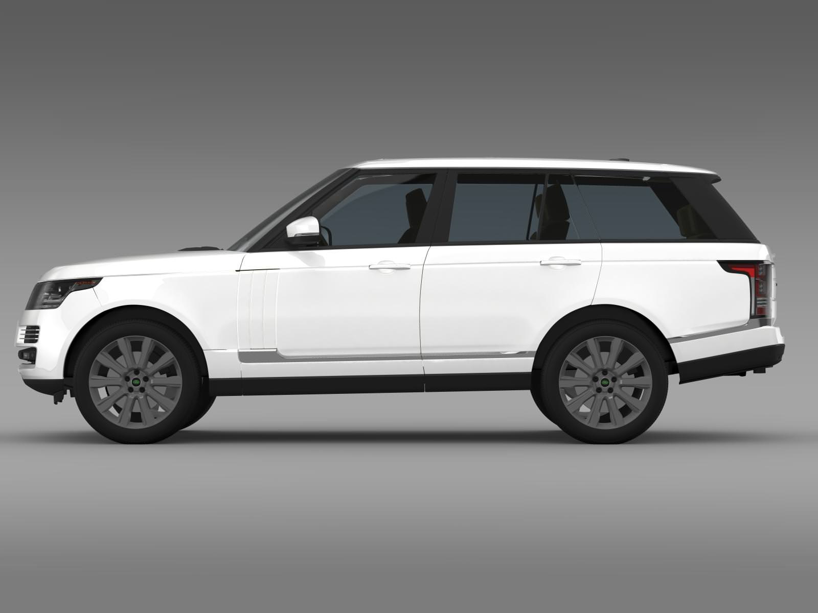 Range Rover Vogue SE SDV8 L405 3D model_1
