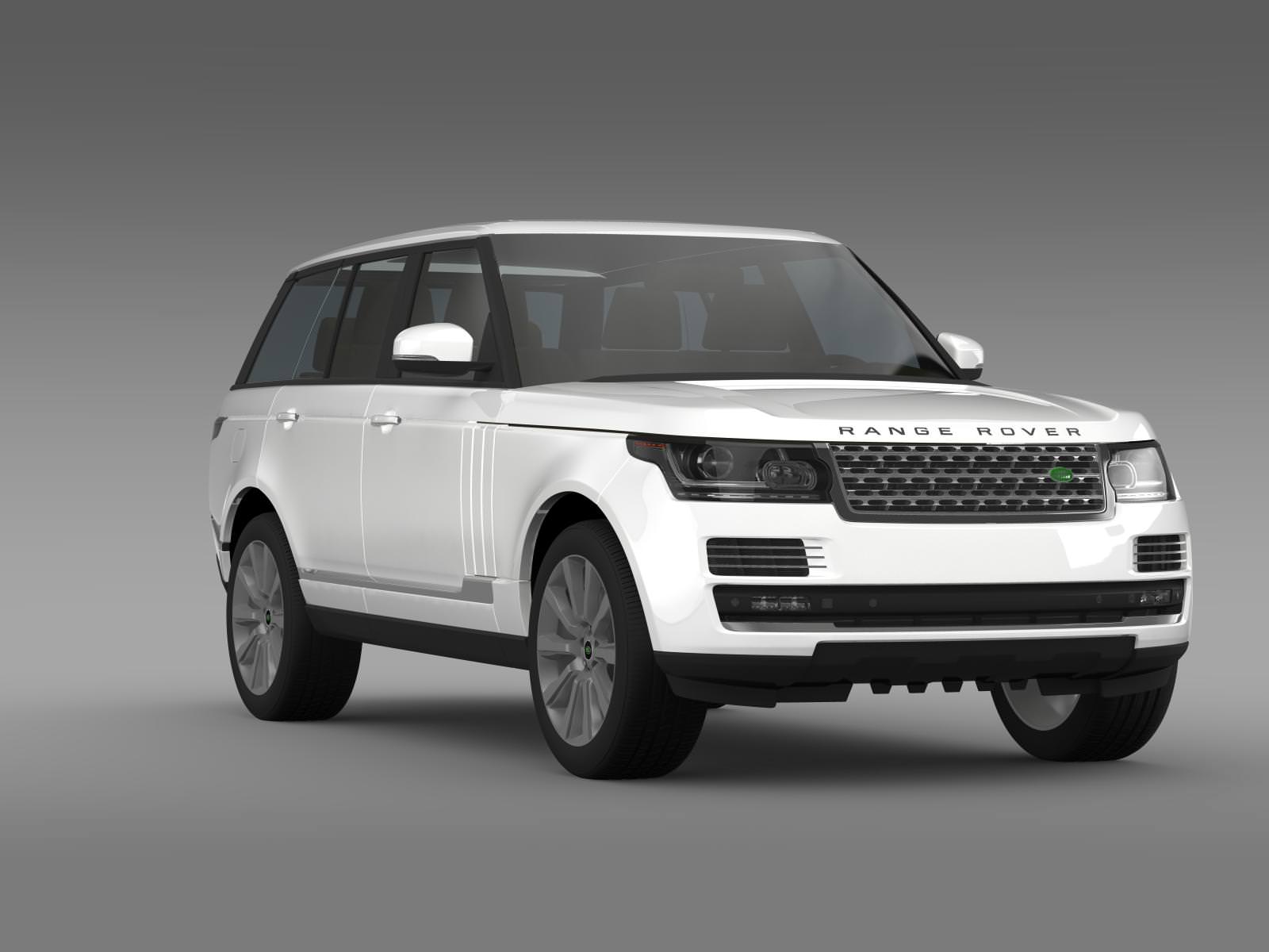 Range Rover Vogue SE SDV8 L405 3D model_14
